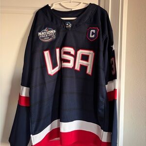 USA four nations hockey jersey